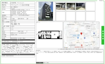 プライムアーバン仙台木町通 408 0