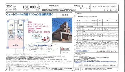 グランシティ日吉サウスガーデン 305 号室 0
