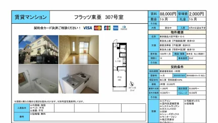 フラッツ東亜 307号 0