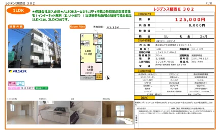 セジュールオッツ 302号 0