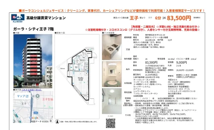 ガーラシティ王子 7号 0
