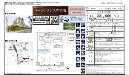 パークアクシス赤羽南 902号室 902号 0