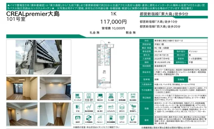 CREALpremier大島 101号 0