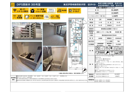 DIPS西新井 305号 0