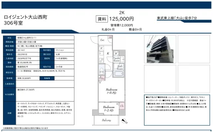 ロイジェント大山西町 306号 0