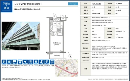 レジディア用賀 0306号 0