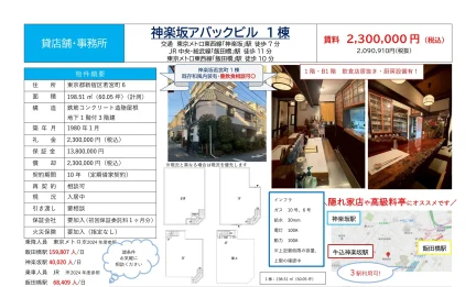 神楽坂アバックビル1棟 0