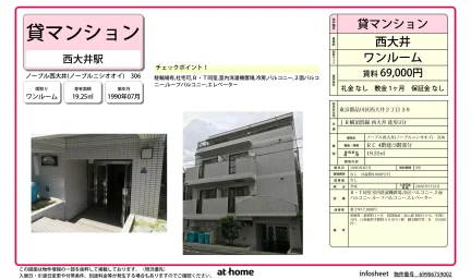ノーブル西大井 0