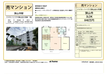 パイロットハウス狭山台6号棟 1階 0