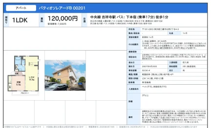 パティオソレアードB 00201 00201号 0