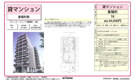 プレール・ドゥーク東陽町 604 604号 0