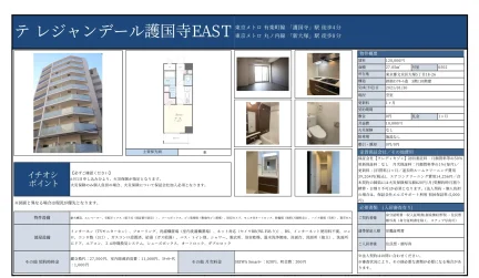 テレジャンデール 護国寺EAST 0502号 0