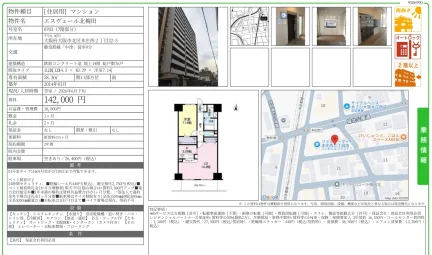 エスヴェール北梅田 0703号 0