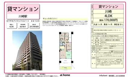 4LDK Condo in Odasakae 0