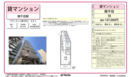ラヴィエント南千住Ⅴ 0