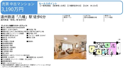 プレミスト八幡駅マスターズプレイス 7号 0