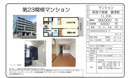 第23関根マンション 501号 0