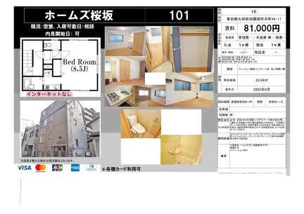 ホームズ桜坂 101号 0