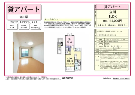 1LDK Condo in Shibasakicho 0