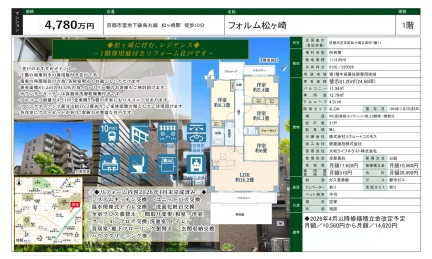 フォルム松ヶ崎 1階 0