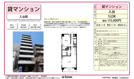 1LDK Condo in Asakusabashi 0
