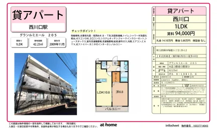 1LDK Condo in Tsukagoshi 0