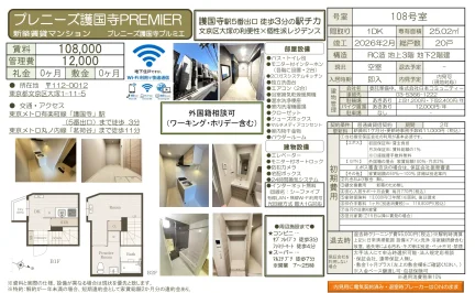プレニーズ護国寺プルミエ 108号室 0