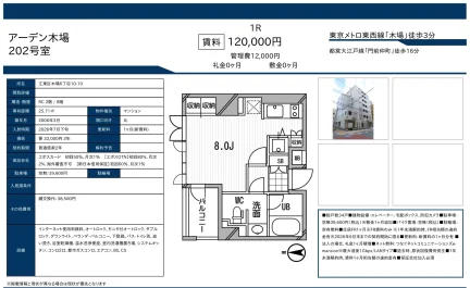 アーデン木場 202号 0