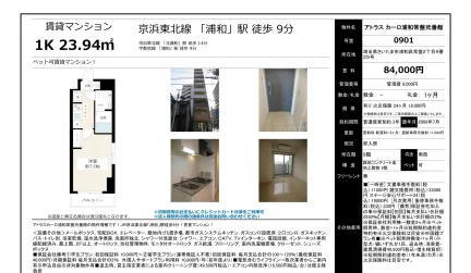 アトラスカーロ浦和常盤弐番館 0901 0