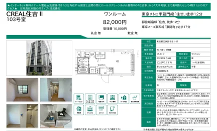 CREAL住吉 II 103号 0