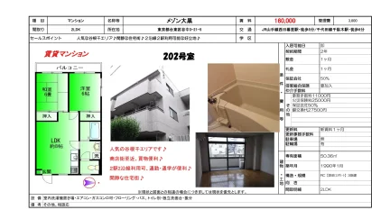 メゾン大黒 202号 0