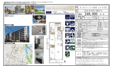 RJRプレシア大森北 204号 204号 0