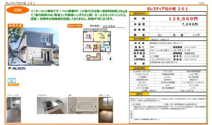 セジュールウィット 201号 0