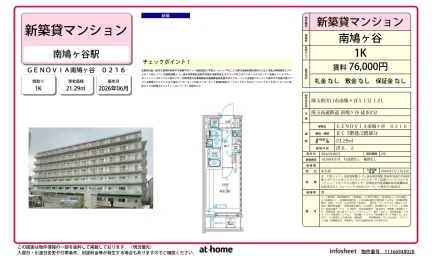 GENOVIA南鳩ヶ谷 0
