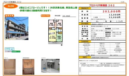 プロスペリテ新蒲田 202 202号 0