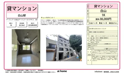 アージュドール白山 0