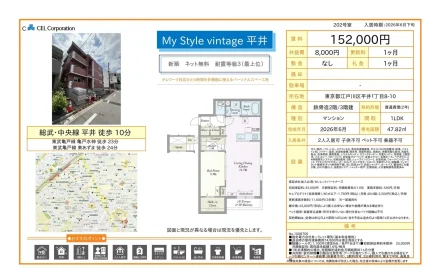 My Style vintage 平井 202号室 0