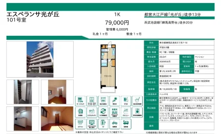 エスペランサ光が丘 101号 0