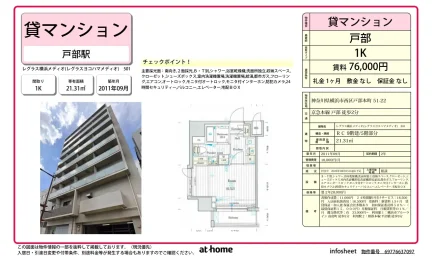 Studio Condo Near Station in Tobehoncho 0