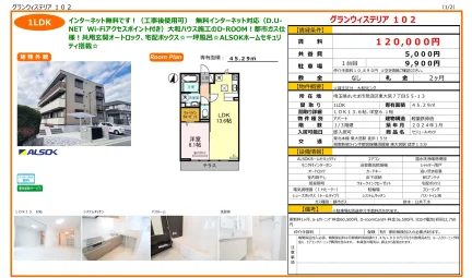 セジュールオッツ 102号 0