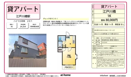 Vintage Studio Condo Near Station in Kohinata 0