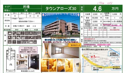 タウンアローズ 301号 0