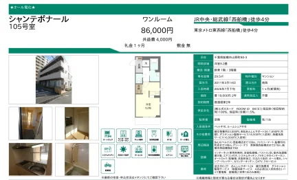 シャンテボナール 105号 0