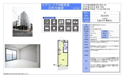 ピアコートTM練馬春日町弐番館 101号 0