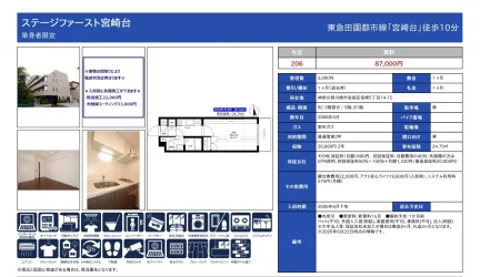 ステージファースト宮崎台 206号 0