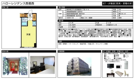 ハローレジデンス西葛西 104号 0