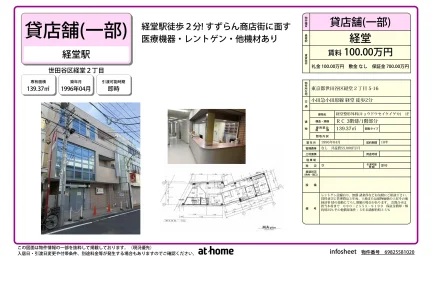 Spacious Property Near Station in Kyodo 0