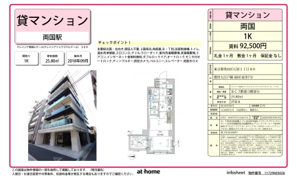 Modern Studio Condo Near Station in Ishiwara 0