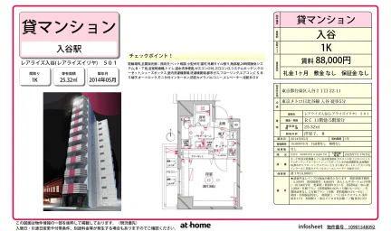 レアライズ入谷 501 0