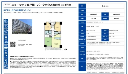 ニューシティ東戸塚 304号 0